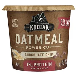 Kodiak Chocolate Chip Oatmeal Power Cup - 2.12 Oz