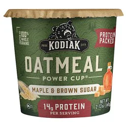 Kodiak Maple Brown Sugar Oatmeal Power Cup - 2.12 Oz