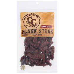 Cattlemans Cut Flank Steak Texas Style Beed Jerky - 9 Oz