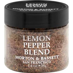 Morton & Seasoning Lemon Pepp Blnd - 1.4 Oz
