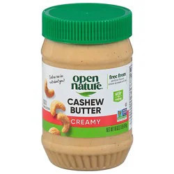 Open Nature Cashew Butter Creamy - 16 Oz