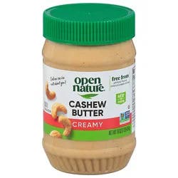 Open Nature Cashew Butter Creamy - 16 Oz