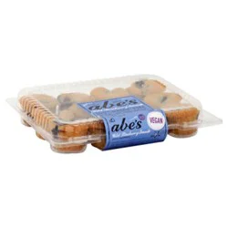 Abes Muffins Mini Vegan Wild Blueberry Smash 12 Count - 9.7 Oz