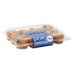Abes Muffins Mini Vegan Wild Blueberry Smash 12 Count - 9.7 Oz