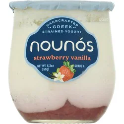 Nounos Yogurt St Ss Strwbry Van - 5.3 Oz