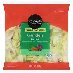 Signature Select/farms Garden Salad - 12 Oz