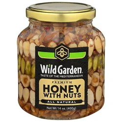 Wild Gard Honey With Nuts - 14 Oz