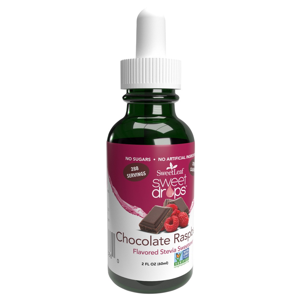 slide 8 of 8, SweetLeaf Sweet Drops Chocolate Raspberry Liquid Drops, 2 fl oz