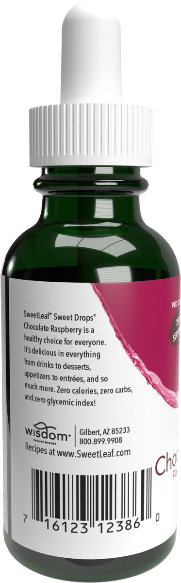 slide 2 of 8, SweetLeaf Sweet Drops Chocolate Raspberry Liquid Drops, 2 fl oz