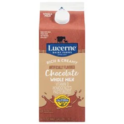 Lucerne Milk Chocolate Whole - 1 Half Gallon