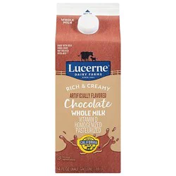Lucerne Milk Chocolate Whole - 1 Half Gallon