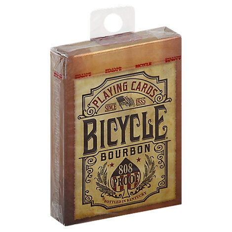 slide 1 of 1, Bicycle Playing Cards Bourbon - Each, 1 ct