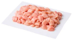 Chicken Breast Boneless Skinless Diced For Tacos - 1 Lb