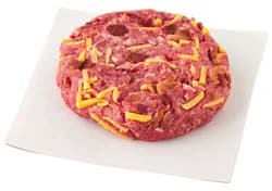 Bacon Cheddar Pub Burger 8oz.