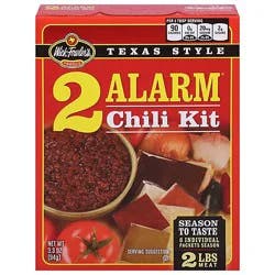 Wick Fowlers Chili Kit Texas Style 2 Alarm - 3.3 Oz