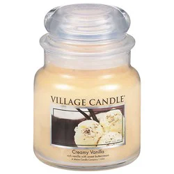 Village Candle Candle Creamy Vanilla 16 Ounce - Each