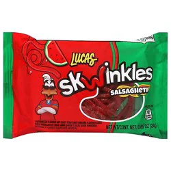 Lucas Salsagheti Hot Candy Strips Watermelon Flavor - 0.85 Oz