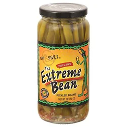 The Extreme Bean Pickled Hot N Spicy - 16 Oz