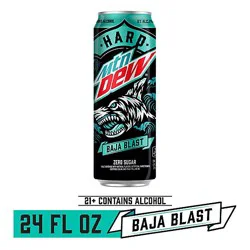 Hard Mtn Dew Baja Blast - 24 Fl. Oz.