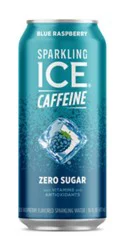 Sparkling Ice Sparkling Water With Caffeine Blue Raspberry - 16 Fl. Oz.