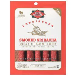 Dietz & Watson Smoked Sriracha Landjaeger Snacks 5 Oz