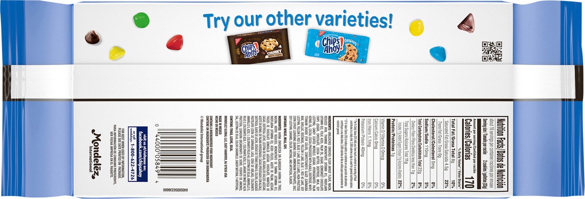 slide 9 of 12, Chips Ahoy! Candy Blast Family Size Cookies - 18.9 Oz, 18.9 oz