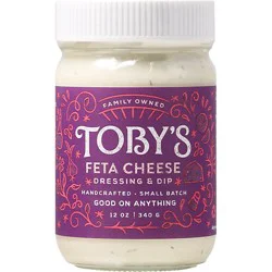 Tobys Greek Feta Dressing & Dip - 12 Oz.