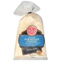 Primo Taglio Parmesan Cheese Grated Aged 10 Months - 8 Oz