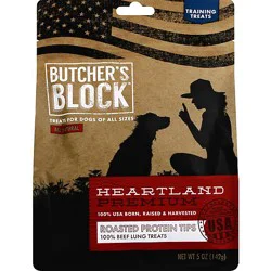 Butchers Block Heartland Roasted Protein Tips Lung - 5 Oz