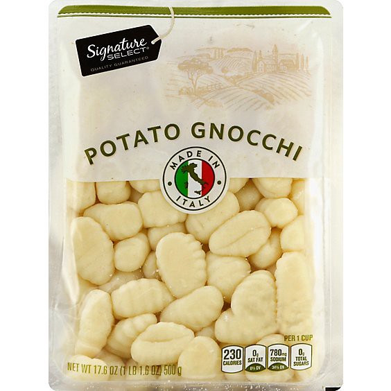 slide 1 of 1, Signature Select Gnocchi Potato - 17.6 Oz, 17.6 oz