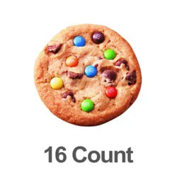 16ct Brill Sugar Cookies W/ M&ms