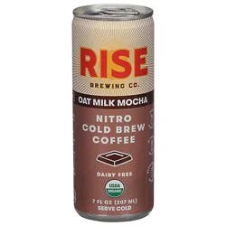 Mocha Nitro Cold Brew Latte - 7 Oz