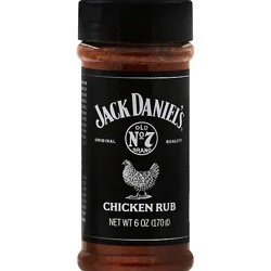 Jack Dani Ssnng Rub Chckn - 6 Oz