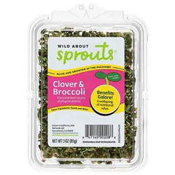 Wild About Sprouts Tangy Clover & Broccoli - 3 Oz