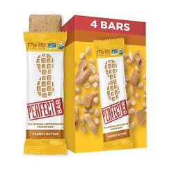 Perfect Bar Organic Gluten-Free Peanut Butter Refrigerated Protein 4 Count - 2.5 Oz Each