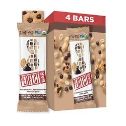 Perfect Bar Gluten-Free Dark Chocolate Chip Peanut Butter Protein Bars - 4-2.3 Oz