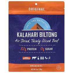 Biltong Is A South African Style Of Thinly Sliced Air Dried Sliced Beef - 2 Oz