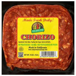 T&j Sausage Chorizo - 16 Oz
