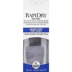 Opi Rapidtry Top Coat Quick Dry - 0.5 Fl. Oz.