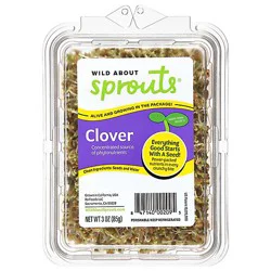 Wild About Sprouts Crunchy Clover - 3 Oz