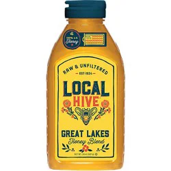 Local Hive Honey Raw & Unfiltered Great Lakes - 24 Oz