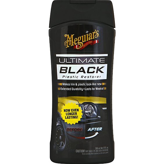 slide 1 of 2, Meguiars Ultimate Black Plastic Restore - 12 Fl. Oz., 12 fl oz
