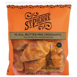 Croissants Mini All Butter 10ct - 7.4 Oz