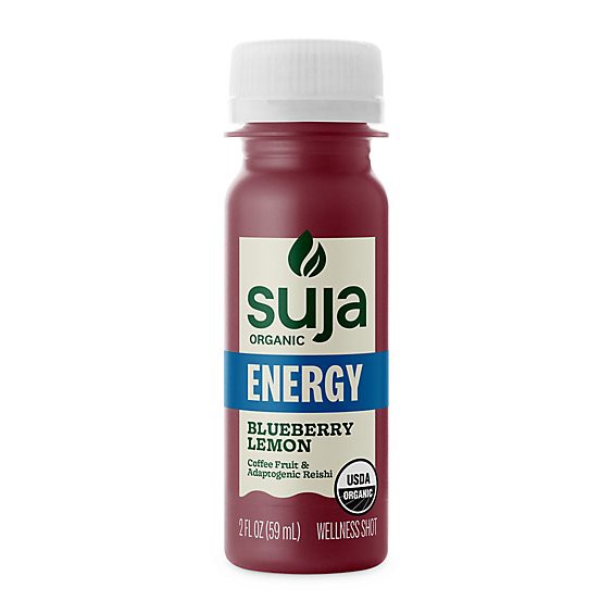 slide 1 of 8, Suja Organic Energy Blueberry Lemon Shot - 2 Fl. Oz., 2 fl oz