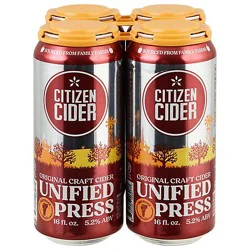 Citizen Cider Cider Press Unified - 4-16.9 Fl. Oz.