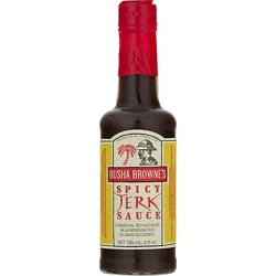 Busha Brownes Jerk Sauce Spicy - 6 Fl. Oz.