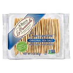 La Panzanella Original Croccantini Mini Artisan Crackers - 3 Oz