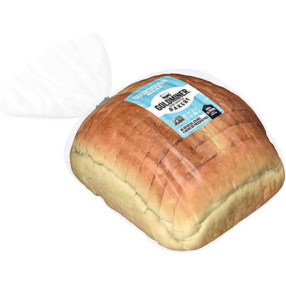 slide 1 of 5, Goldminer Bakery Square Sourdough Bread - 24 Oz., 24 oz