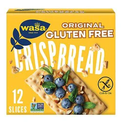 Wasa Crispbread Original Gluten Free Crackers - 5.4 Oz