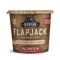 Kodiak Chocolate Chip & Maple Flapjack Power Cup - 2.29 Oz